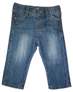 Modre dolge jeans hlače Obaibi