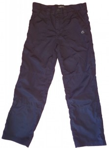 Dolge temno modre hlače širše Craghoppers 9-10 L