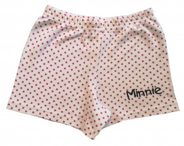 Bele kratke hlače s pikicami minnie Miniclub 12-18 M