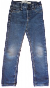 Dolge modre jeggins hlače DenimCo 5-6 L