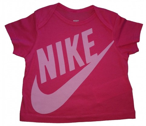 Roza kratka majica Nike 3-6 M