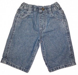 Dolge modre jeans hlače 0-3 M