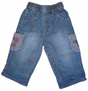 Dolge modre jeans hlače disney tigger 3-6 M