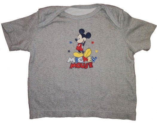 Siva kratka majica mickey mouse Disney
