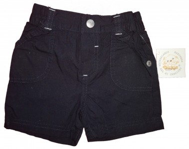 Črne kratke hlače 6-9 M