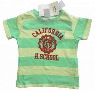 Zelena kratka majica california Zara 3-6 M