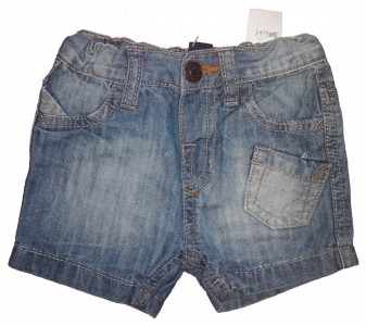Modre jeans kratke hlače Zara 3-6 M