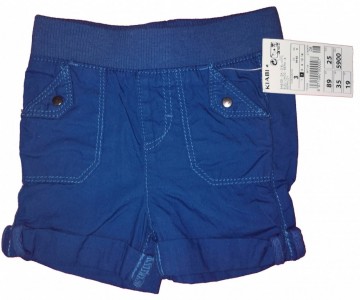 Modre kratke hlače z elastičnim pasom Kiabi