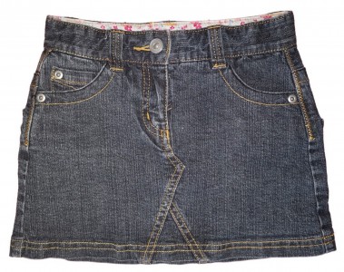 Modro jeans oprijeto krilo dvoplastno M&S