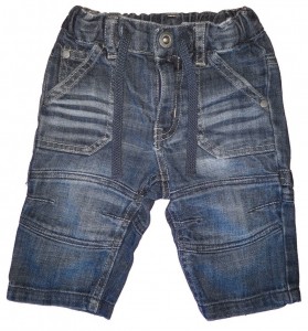 Dolge modre jeans hlače HM 0-3m