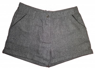 Sive elegantne kratke hlače svetleče Matalan