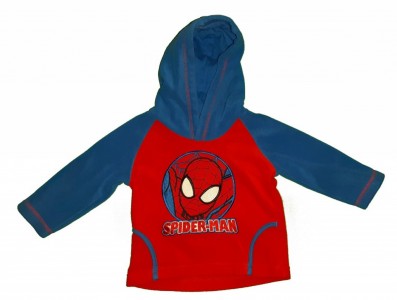Modro-rdeč flis pulover spider-man George