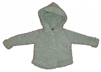 Turkizna prehodna jaknica podložena s flisom George 18-24 M