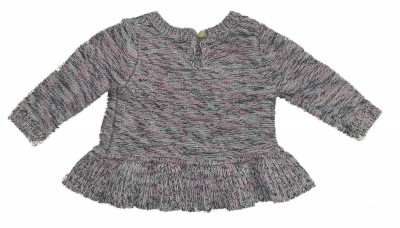 Vijoličen pleten pulover Gap 3-6 M