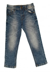 Jeans hlače z regulacijo 3-4 L