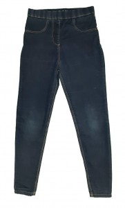 Jeans hlače 8-9 L