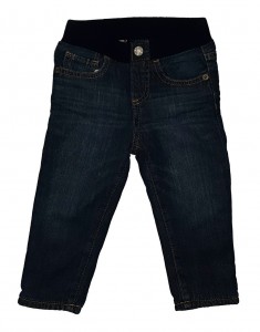 Podložene jeans hlače 12-18 M