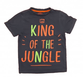 Majica z napisom King of the Jungle 5-6 L