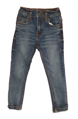 Modre jeans kavbojke 2-3 L