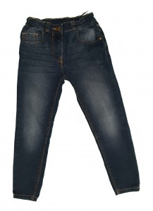 Elastične jeans hlače z regulacijo v pasu 5-6 L