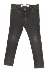 Sive elastične jeans hlače 6-7 L
