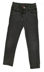 Sive jeans hlače z regulacijo 7-8 L