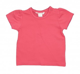 Roza kratka majica 6-9 M