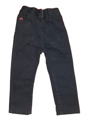 Modre jeans hlače z regulacijo 12-18 M