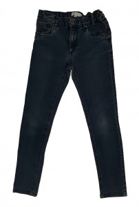Modre jeans hlače z regulacijo 10-11 L