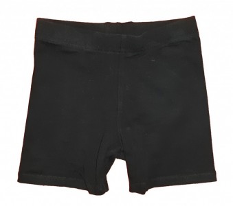 Črne kratke hlače 6-7 L