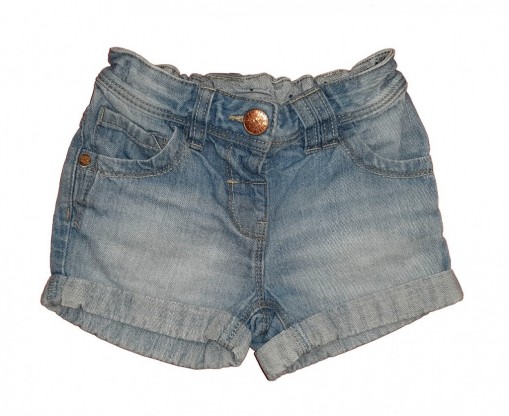 Jeans kratke hlače z regulacijo 3-4 L