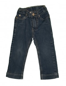 Jeans hlače z regulacijo 18-24 M