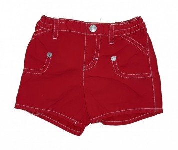 Rdeče kratke hlače 0-3 M