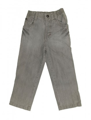 Sive jeans hlače z elastičnim pasom 18-24 M