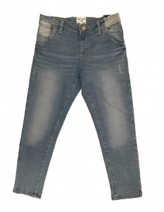Modre jeans hlače z regulacijo 9-10 L