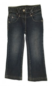 Jeans hlače z regulacijo 2-3 L