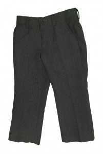 Temno sive hlače z regulacijo 2-3 L
