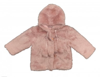 Roza zimska jakna s kapuco in cofi 2-3 L
