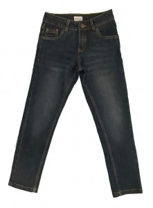 Nove modre jeans hlače 7-8 L