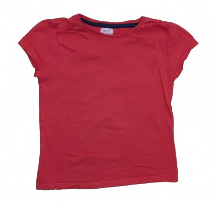 Rdeča kratka majica 6-7 L