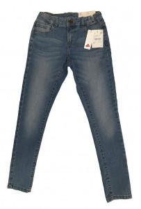 Modre jeans hlače z regulacijo 11-12 L