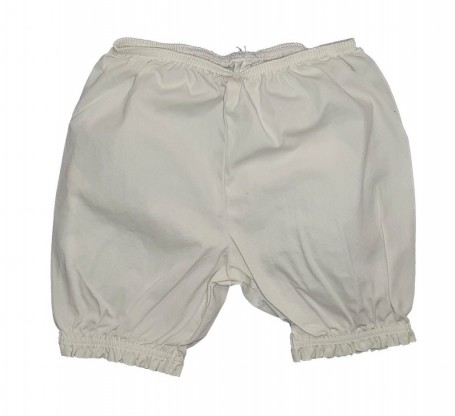 Bele kratke hlače s patenti 0-1 M