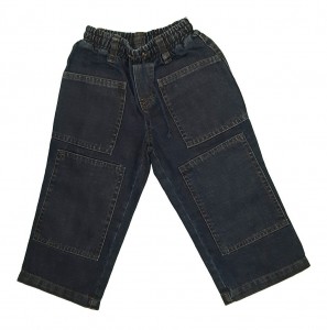 Jeans hlače z vrvico 18-24 M