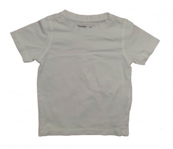 Bela kratka majica 3-4 L