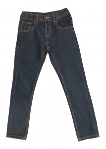 Modre jeans hlače z regulacijo 8-9 L
