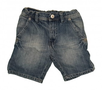 Modre jeans kratke hlače z regulacijo 2-3 L