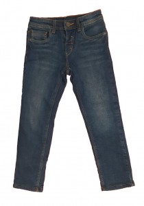 Podložene jeans hlače z regulacijo 5-6 L