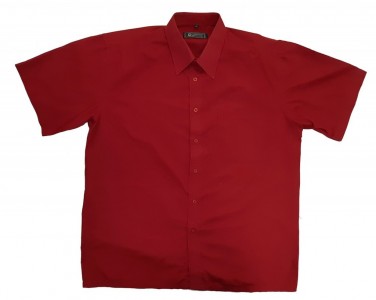Bordo rdeča srajca s kratkimi rokavi XL