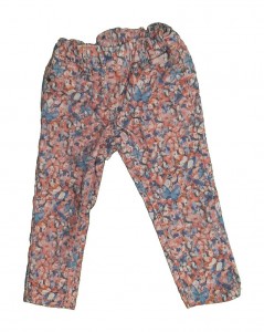 Pisane elastične hlače z metulji 18-24 M