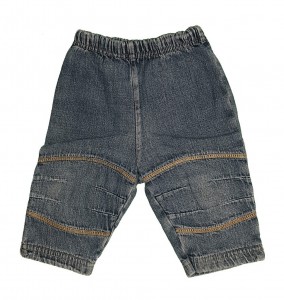 Podložene jeans hlače 3-6 M